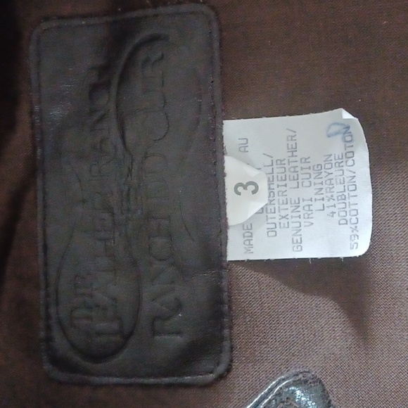 Leather Ranch Jacket - Picture 3 of 3